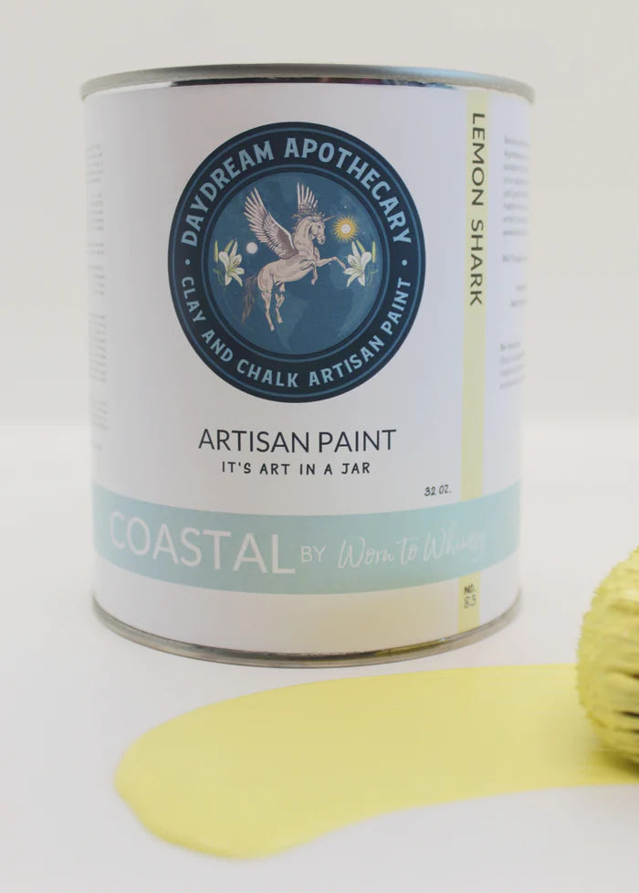 Lemon Shark - Clay and Chalk Paint