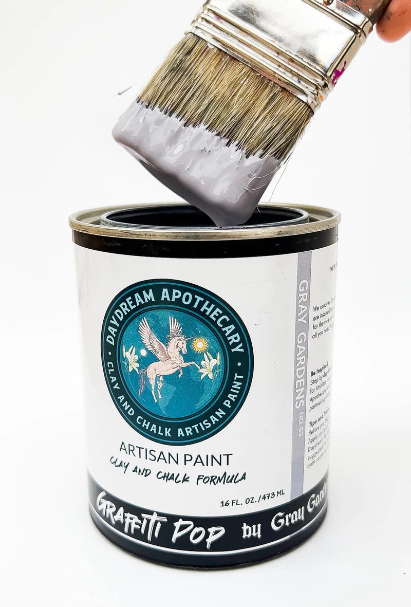 Gray Gardens - Graffiti Pop - Clay and Chalk Paint